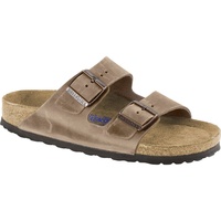 Birkenstock Arizona Weichbettung Naturleder geölt schmal tabacco brown 41