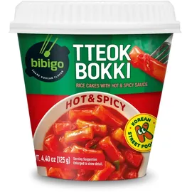 BIBIGO Tteokbokki scharf Cup 125g