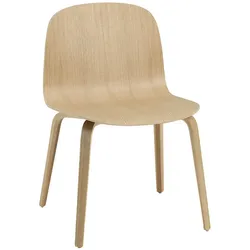 Muuto Visu Wide Chair, wood base, eiche natur