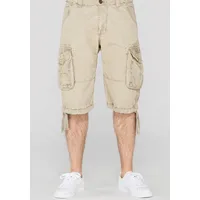 Alpha Industries Jet Short Short für Herren bone white,