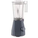 Alessi Plissé Standmixer grau