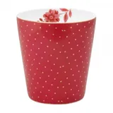 Pip Studio 51002384 Royal Dots dark pink Becher ohne Henkel 0,23 l (1 Stück)