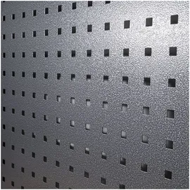 Stier Werkstatteinrichtung Basic 3-teilig mit Lochwand und Multiplex-Arbeitsplatte BxTxH 2275x460x2000mm