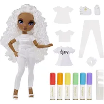 MGA Entertainment Rainbow High Color & Create DIY Modepuppe (Lila)