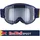 Red Bull SPECT Eyewear Motorradbrille Strive 007 Motocross Brille, Antifog weiß