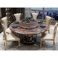 JVmoebel Esstisch, Marmor Stil Küche Moderner Esstisch Tisch Tische Esszimmer Luxus braun