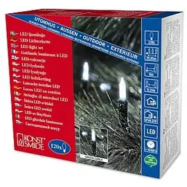 Konstsmide Mini-Lichterkette LED 18 m kaltweiß