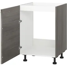 kochstation Spülenunterschrank KS-Trea SP50 50 x 75 cm Grau