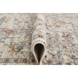 LUXOR LIVING Rocco Teppich 120 x 160 cm Blau/Creme