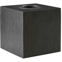 Tischleuchte Cubic E27 Aluminium Schwarz