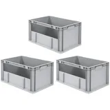 Proregal Eurobox NextGen Insight 32 x 40 x 60 cm 3-tlg. transparent