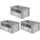 Proregal Eurobox NextGen Insight 32 x 40 x 60 cm 3-tlg. transparent