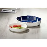 Ritzenhoff & Breker Auflaufformen-Set TRIANON 2-teilig Oval Weiß