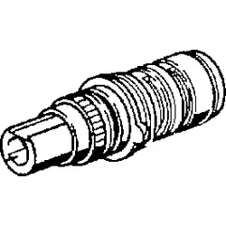 Hansa Thermostat Regelteil 59911527 vertauschte Kalt-/Warmwasser-Anschlüsse