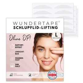 WUNDERTAPE Augenlid-Tape Schlupflider Stripes L 144 St.