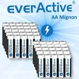 everActive Batterien Mignon Micro Baby Mono 9V A23 A27 AA AAA C D Auswahl