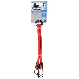 Fischer Unisex – Erwachsene Spanngurt, rot,