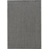 Ayyildiz Outdoorteppich Giza, schwarz, ca. 60x100cm
