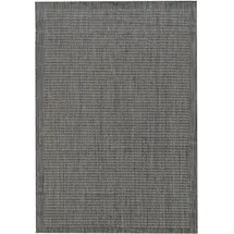 Ayyildiz Outdoorteppich Giza, schwarz, ca. 60x100cm
