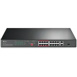 TP-LINK JetStream TL-SL1218P V4 - Switch - unmanaged - 16 x 10/100 (PoE+)