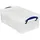 Really Useful Box Aufbewahrungsbox 39,5 x 25,5 x 15,5 cm 2-tlg. transparent