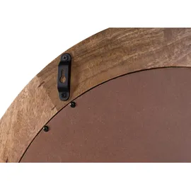MASSIVMOEBEL24.DE Wandspiegel Mango 65 x 15 cm Braun/Weiß