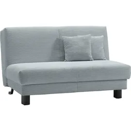 Ell + Ell Schlafsofa Polyester 2-Sitzer Blau