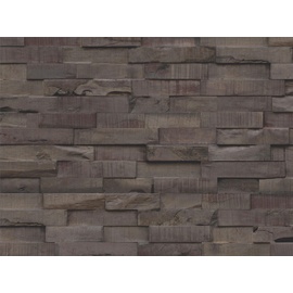 XXXLutz Wandverkleidung „Slimwood“, grau, geölt, Holz, Stärke: 18 mm