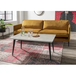 Concept Lugo Couchtisch Keramik Marmoriert - Schwarz