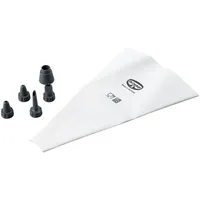 Dr. Oetker Spritzbeutel 31 cm mit 4 Spritztüllen