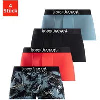 Bruno banani Boxer in grau bedruckt/rot/grau/schwarz, | Gr. S