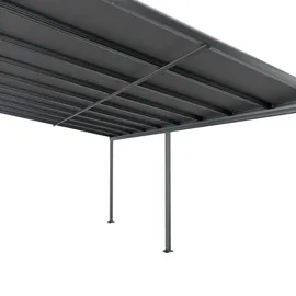 Juskys Terrassendach Borneo 550 x 300 cm dunkelgrau
