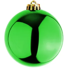 Mojawo XXL Christbaumkugeln Weihnachtsbaumkugeln Lime Ø 20cm