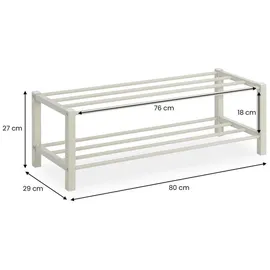 Idimex Navan 80 x 27 x 29 cm offen / beige