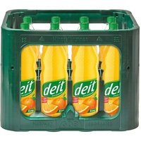 Deit Orange PET Flasche - MEHRWEG - ohne Kasten 6x 1,00 L.