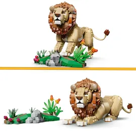LEGO Creator 3-in-1 Wilde Tiere: Majestätischer Löwe 31386
