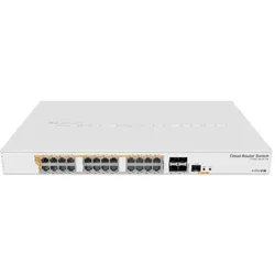 MikroTik 24p+4 crs328-24p-4s+rm sfp+ poe+ m rm