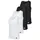adidas Sportswear Unterhemd / Tanktop Active Flex Cotton Ergonomic in Schwarz / weiß | Gr.: XL