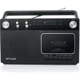 Muse M-152 RC Kofferradio UKW, AM, FM Schwarz