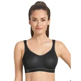 Anita Damen Air Control Sport BH (Größe 90D, schwarz)