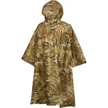 Brandit Textil Ripstop Poncho Unisex Tactical Camo Einheitsgröße