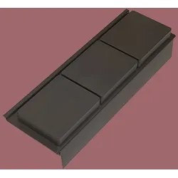 progettobagno Schubladeneinrichtungspaket CA40SP00, Accessoires, grau