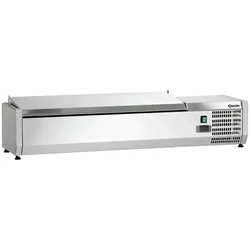 Bartscher Positives gekühltes Edelstahldisplay 5 x GN 1/4, 170 W, 220 V - MONO