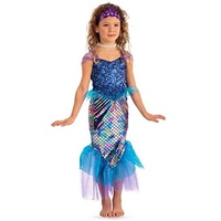 Carnival Toys Kostüm/Verkleidung Meerjungfrau, mit Haarband, Größe 6-7 Jahre