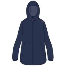 CMP KID G JACKET FIX HOOD Blau 152