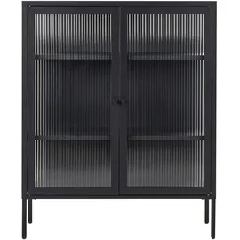 Beliani Vitrine - Buffetschrank, LERRYN 90 x 35 x 111 cm