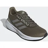 Adidas Runfalcon 3 Herren Olive Strata / Silver Metallic / Putty Grey 41 1/3