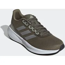 Adidas Runfalcon 3 Herren Olive Strata / Silver Metallic / Putty Grey 41 1/3