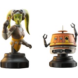 Diamond Select Toys Star Wars Rebels Pack 2 bustes Hera & Chopper 15 cm