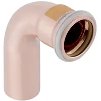 Geberit Mapress Kupfer Bogen 90Gr. mit Einschubende, Gas, d54